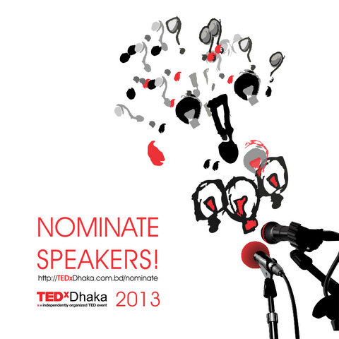 nominate speaker for TEDxDhaka